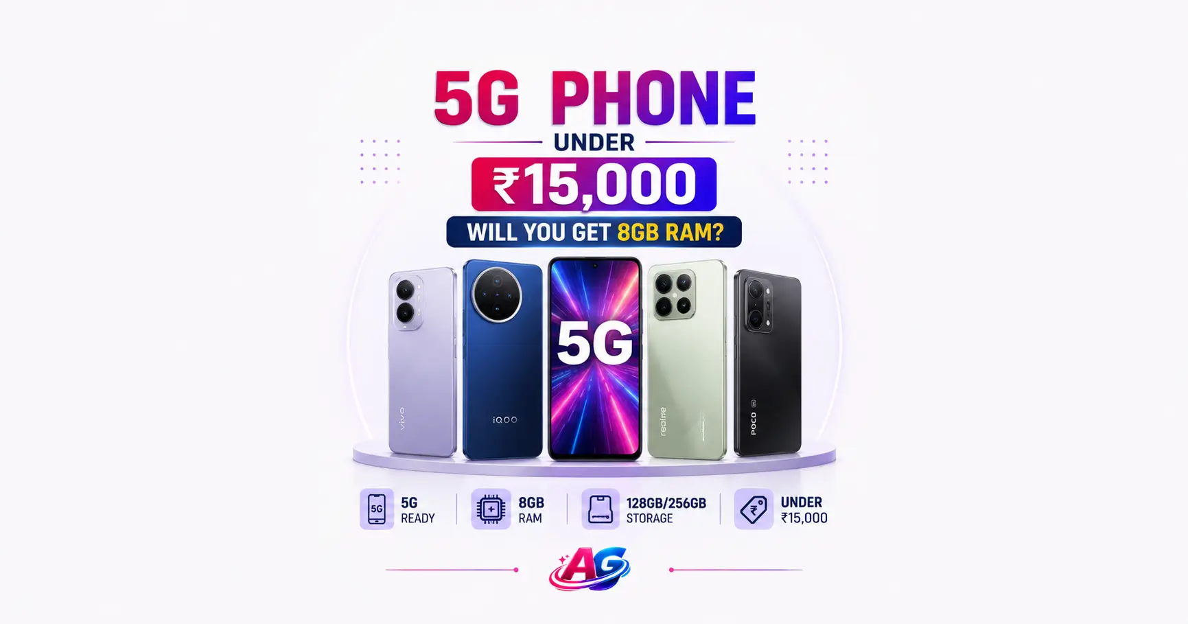Best 5G Phones Under 15000