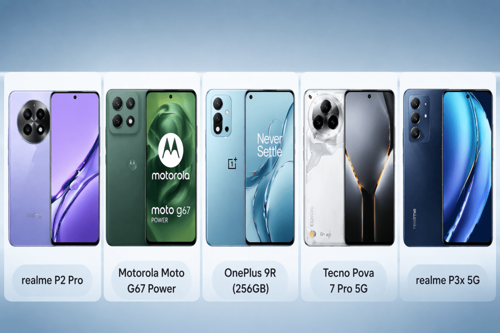 Top 5 Best Budget Phones Under ₹15,000 in India (April 2026)