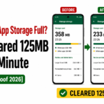 whatsapp storage full