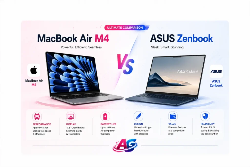 MacBook Air M4 vs Zenbook