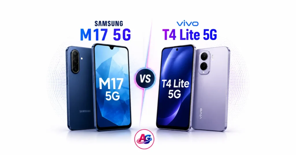 Sumsung M17 5G vs Vivo T4 Lite 5G