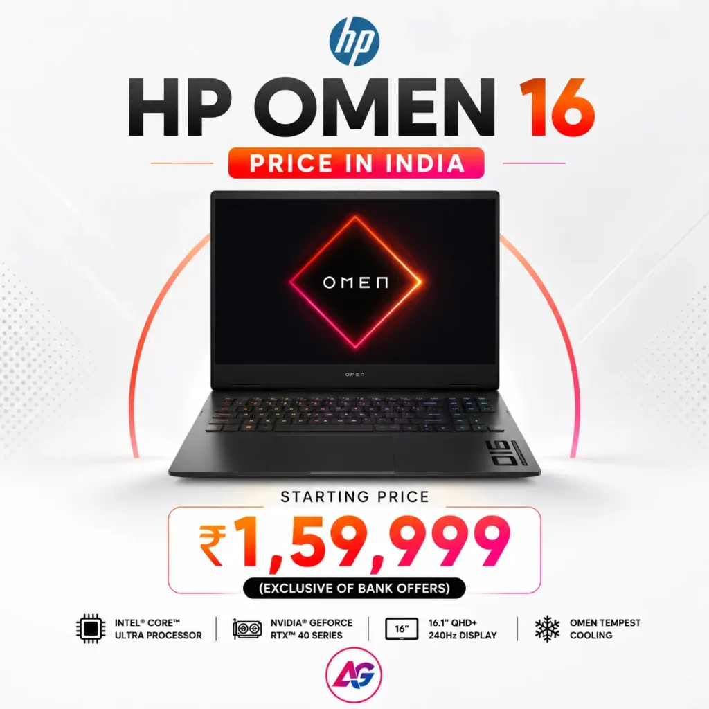 HP Omen 16 Price in India