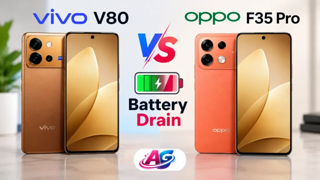 Vivo V80 vs Oppo F35 Pro Battery Drain